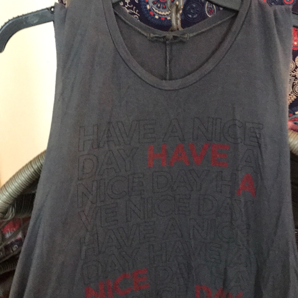 Cute graphic tank top